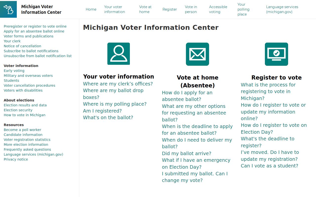 Hamburg Township residents directory Michigan voter lookup